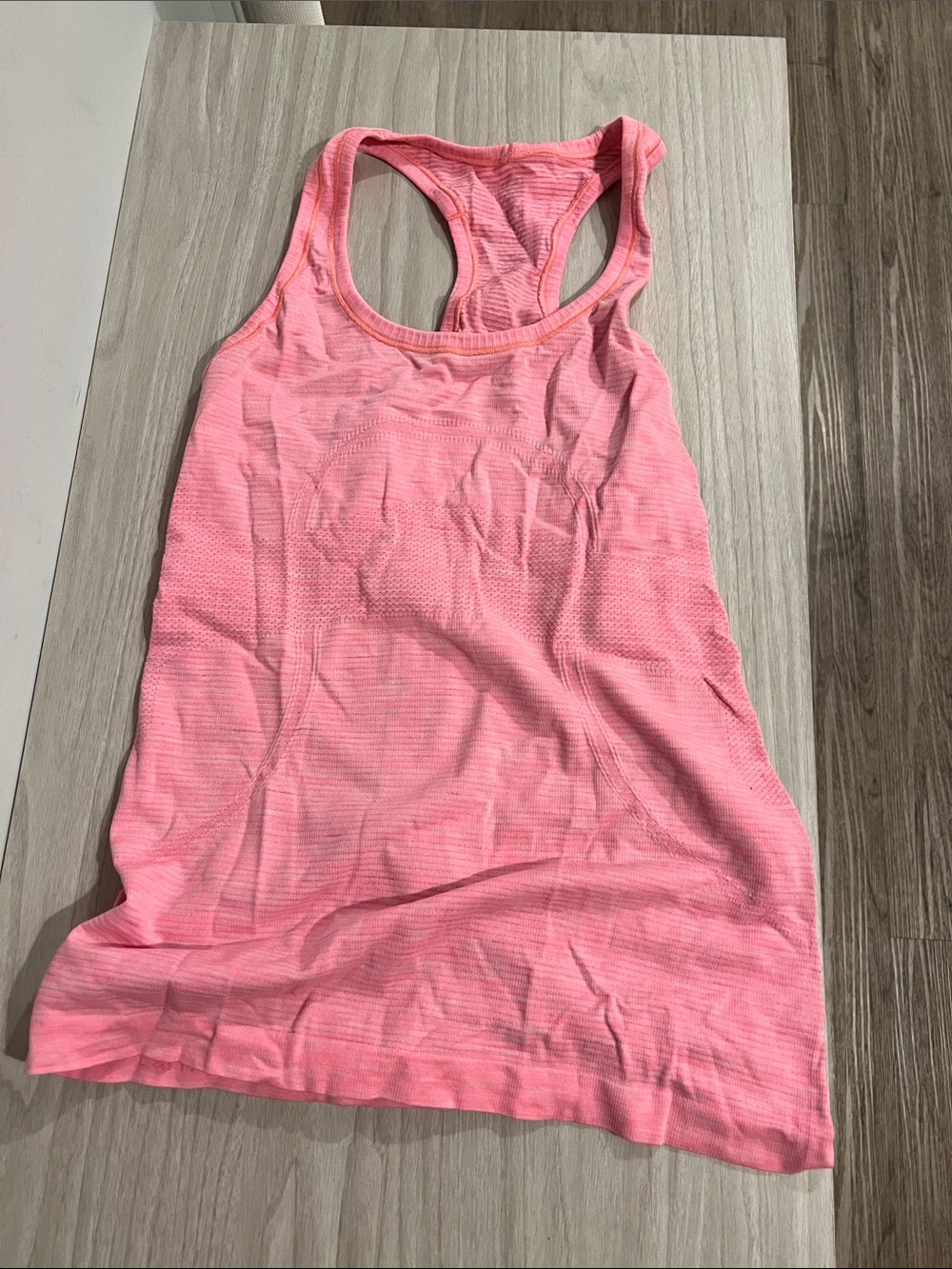 lululemon athletica light Pink Racerback Tank size 8